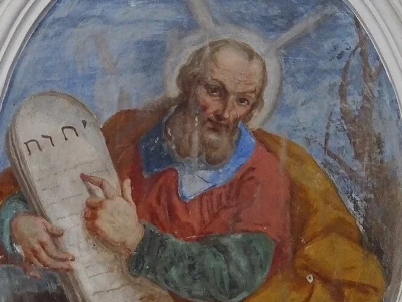 1725-Giovanni Ghirlandini - Mosè - Caprino Veronese, chiesa del Santo Sepolcro